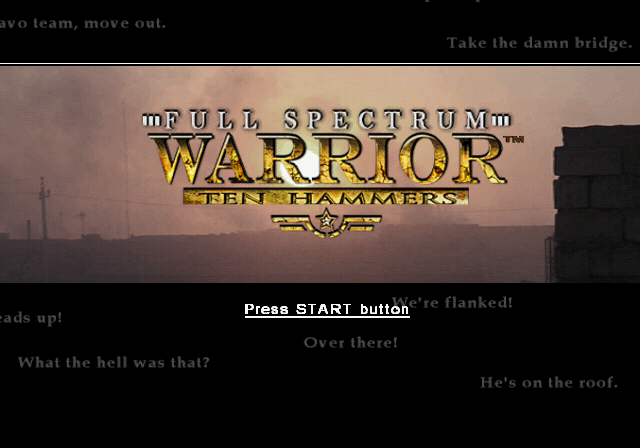 Full Spectrum Warrior Ten Hammers screenshot 2 for Xbox